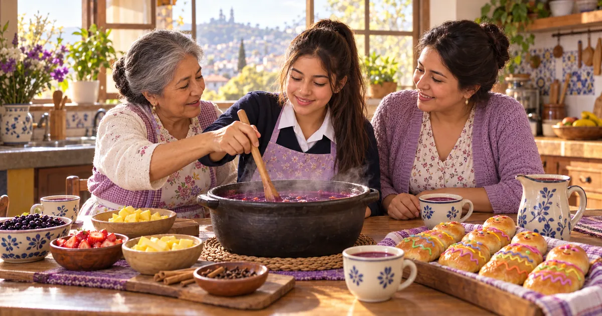 Day of the Dead in Ecuador: Colada Morada and Guaguas de Pan