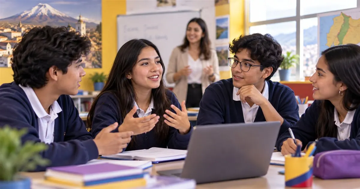 ¿Los estudiantes ecuatorianos realmente terminan el colegio con nivel B1 de inglés?